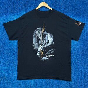 Dimebag Darrell Pantera World Tour Rock T-Shirt Size Extra Large